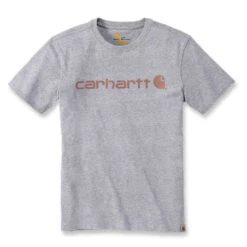 Carhartt Women's LOGO T-SHIRT Heather Grey