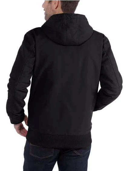 Carhartt Duck Active Jacket Black - Image 3