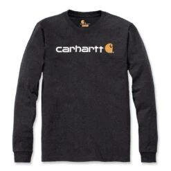 Carhartt WORKWEAR SIGNATURE GRAPHIC LS T-SHIRT Carbon Heather