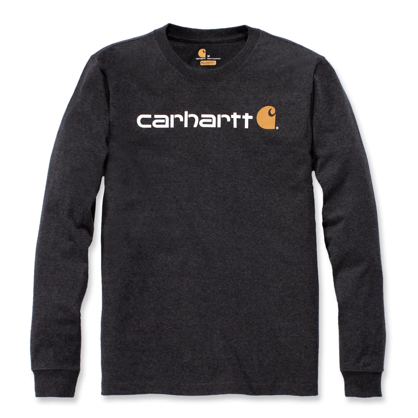 Carhartt WORKWEAR SIGNATURE GRAPHIC LS T-SHIRT Carbon Heather