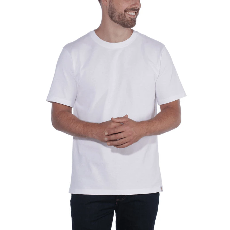 Carhartt WORKWEAR T-SHIRT (No Pocket) White - Image 2
