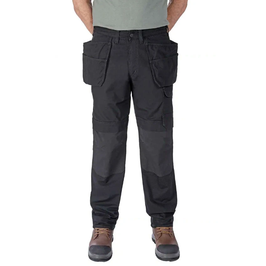 Carhartt STEEL RIPSTOP MULTI-POCKET WORK PANTS Black - Image 3
