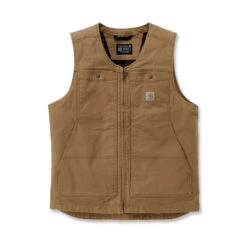 MONTANA RELAXED FIT DUCK VEST Carhartt Brown