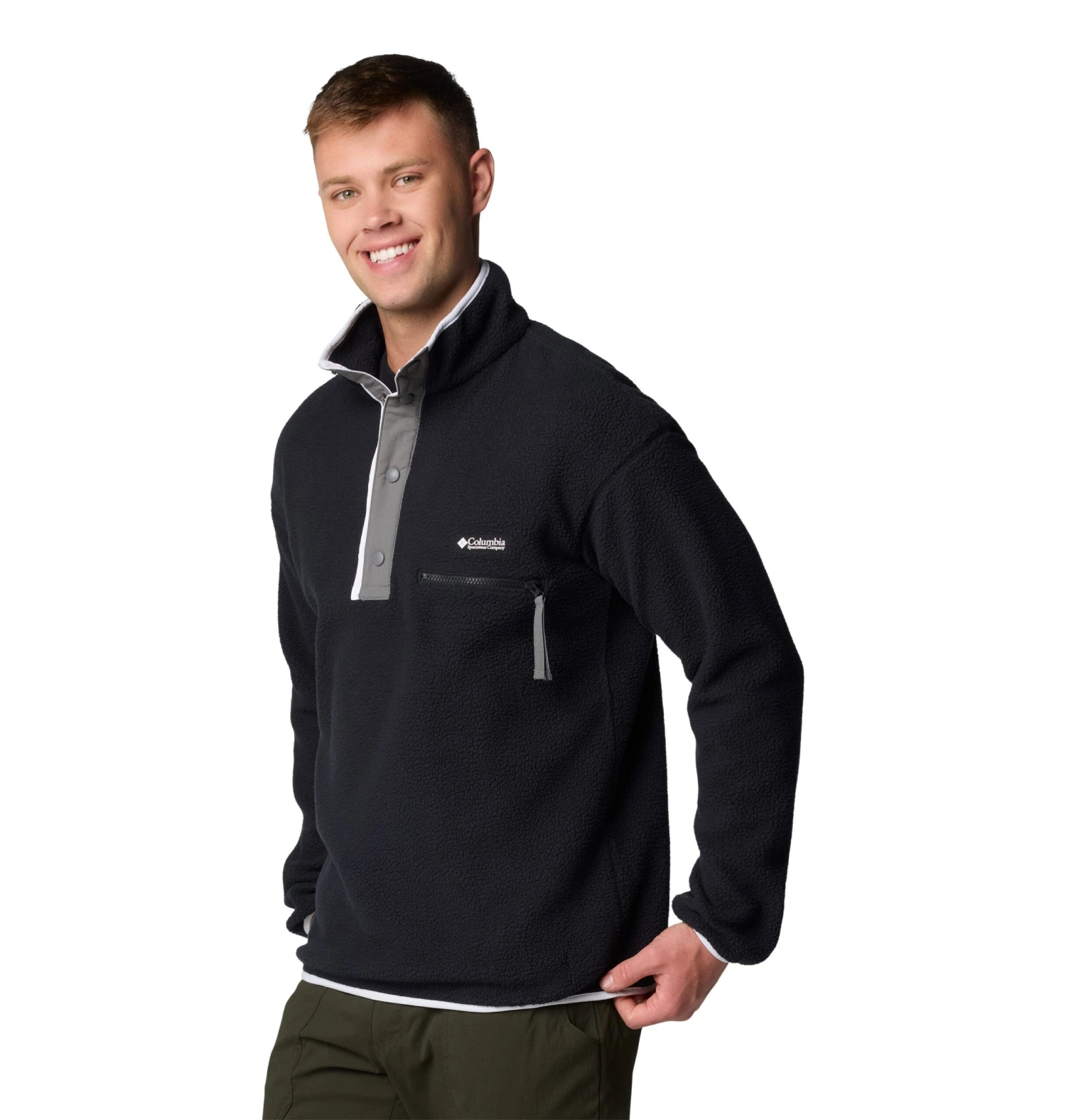 Columbia Sportswear HELVETIA™ II HALF SNAP FLEECE Black - Image 2