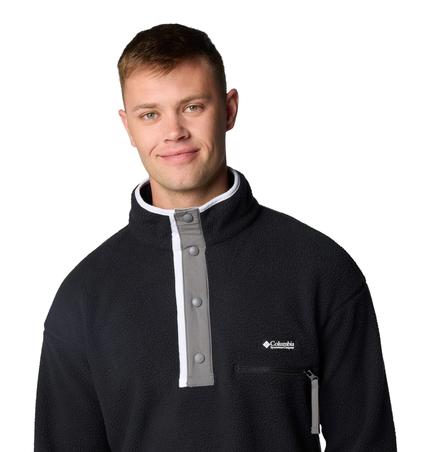 Columbia Sportswear HELVETIA™ II HALF SNAP FLEECE Black - Image 3