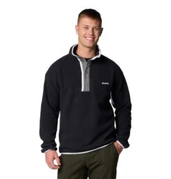 Columbia Sportswear HELVETIA™ II HALF SNAP FLEECE Black