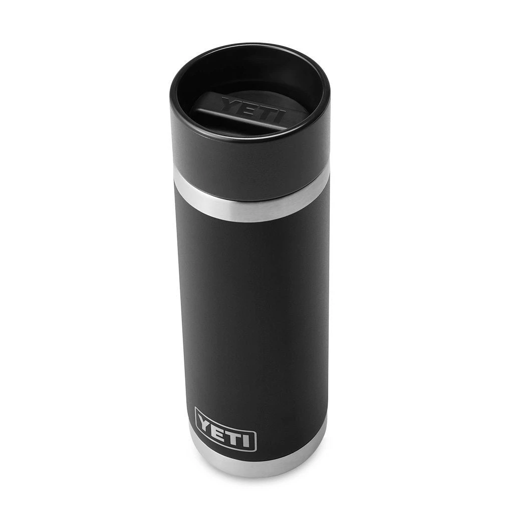 Yeti RAMBLER 18 OZ (532 ML) BOTTLE WITH HOTSHOT CAP Black - Image 2