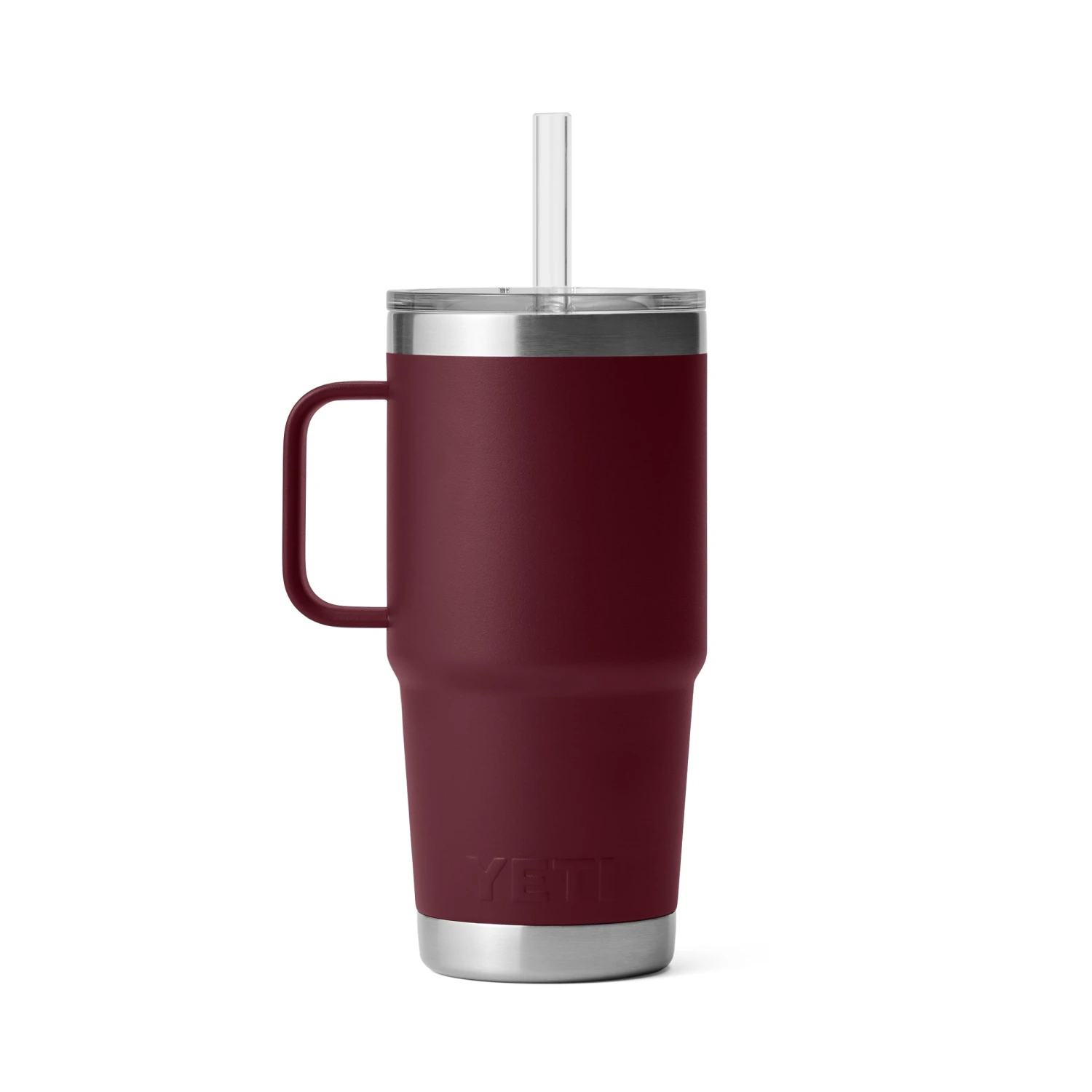 Yeti RAMBLER® 25 OZ (710 ML) STRAW MUG Wild Vine Red - Image 4