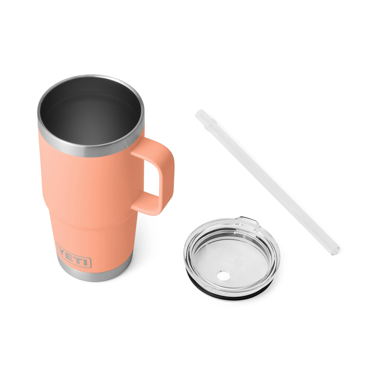 Yeti RAMBLER® 25 OZ (710 ML) STRAW MUG Lowcountry Peach - Image 3