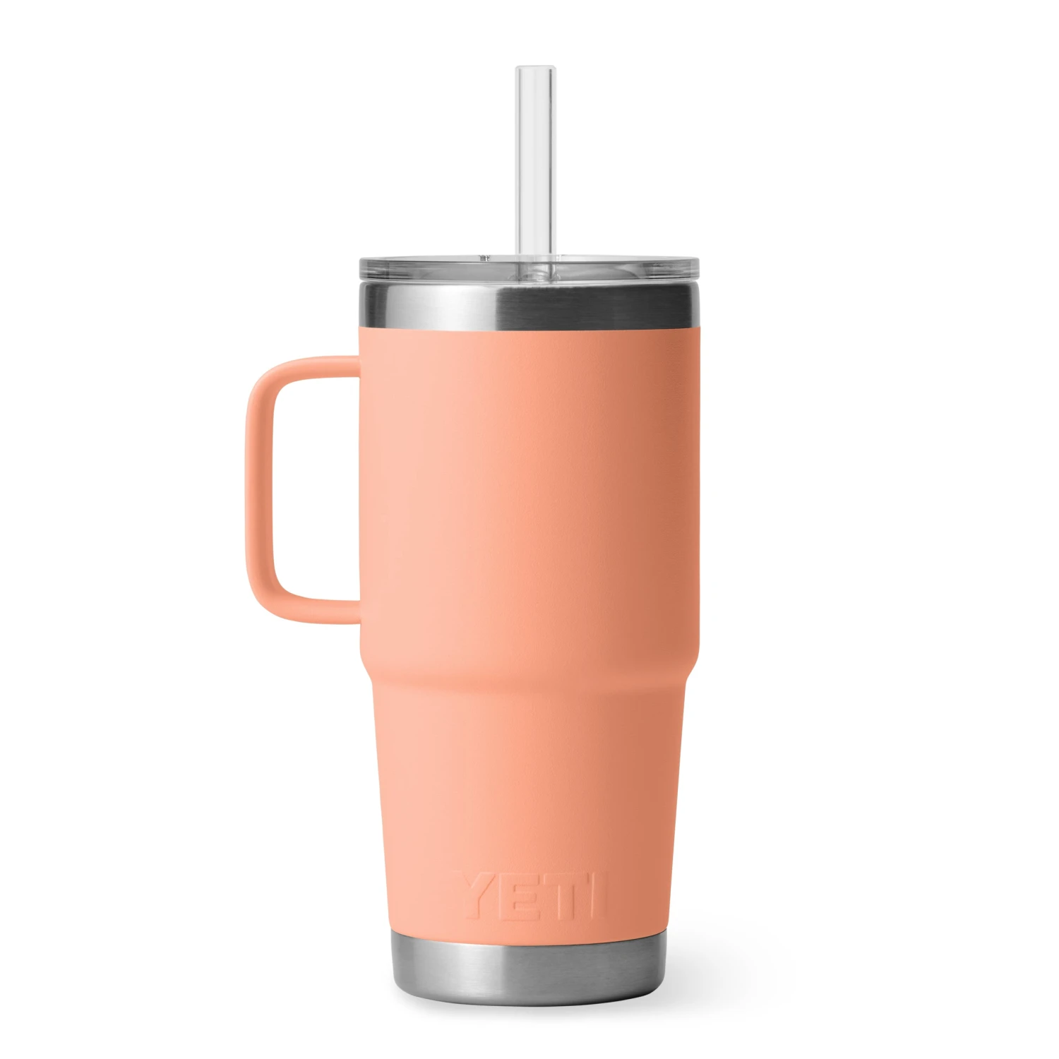 Yeti RAMBLER® 25 OZ (710 ML) STRAW MUG Lowcountry Peach - Image 4