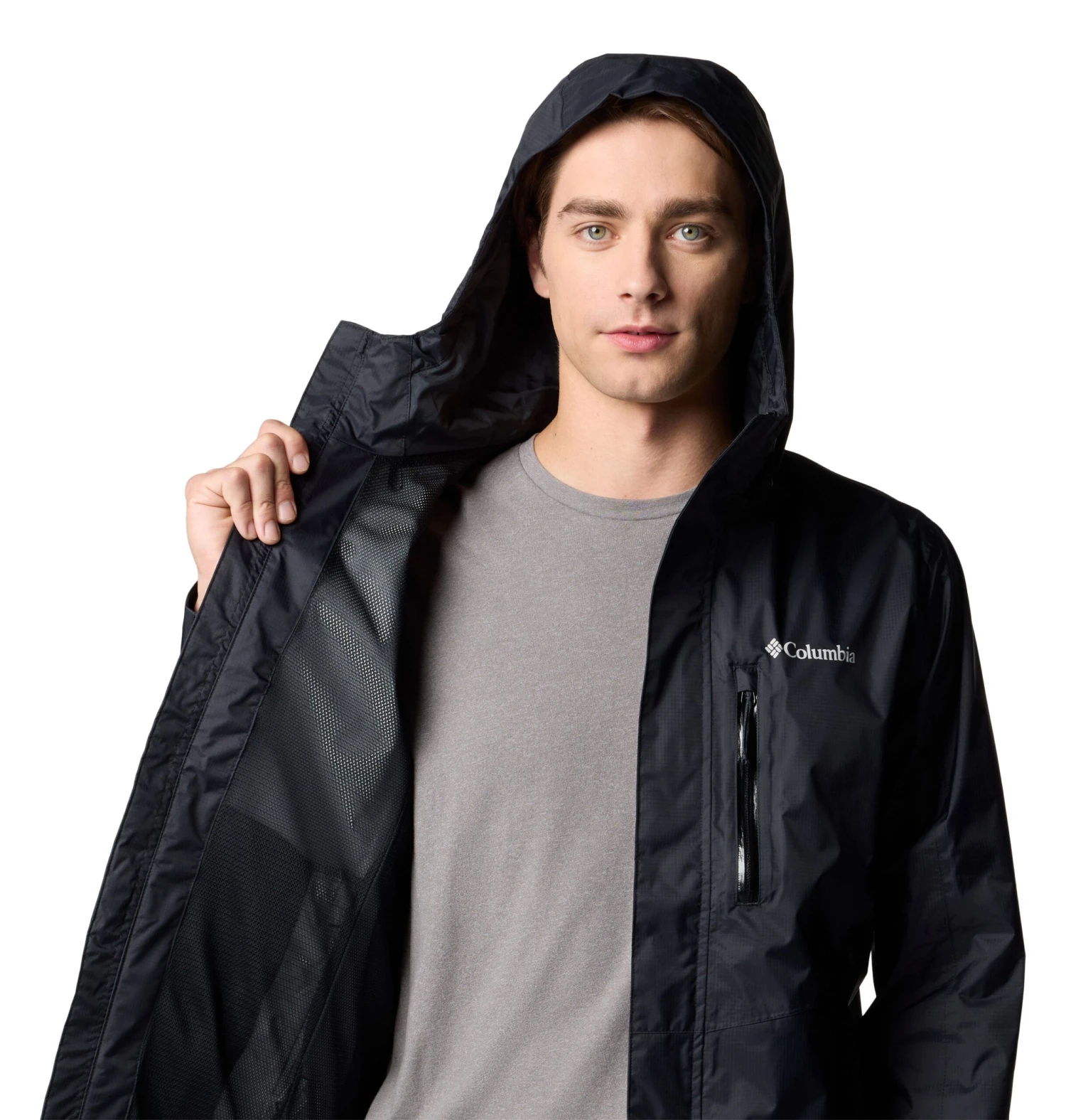 Columbia Sportswear POURING ADVENTURE⢠III RAIN JACKET Black - Image 3