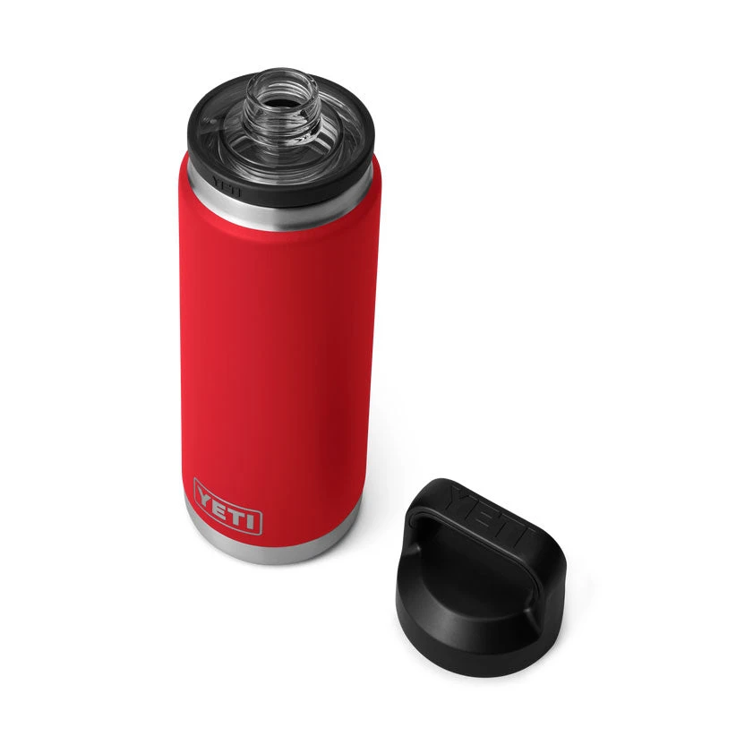 Yeti RAMBLER 26 OZ (760 ML) BOTTLE WITH CHUG CAP Rescue Red - Image 2