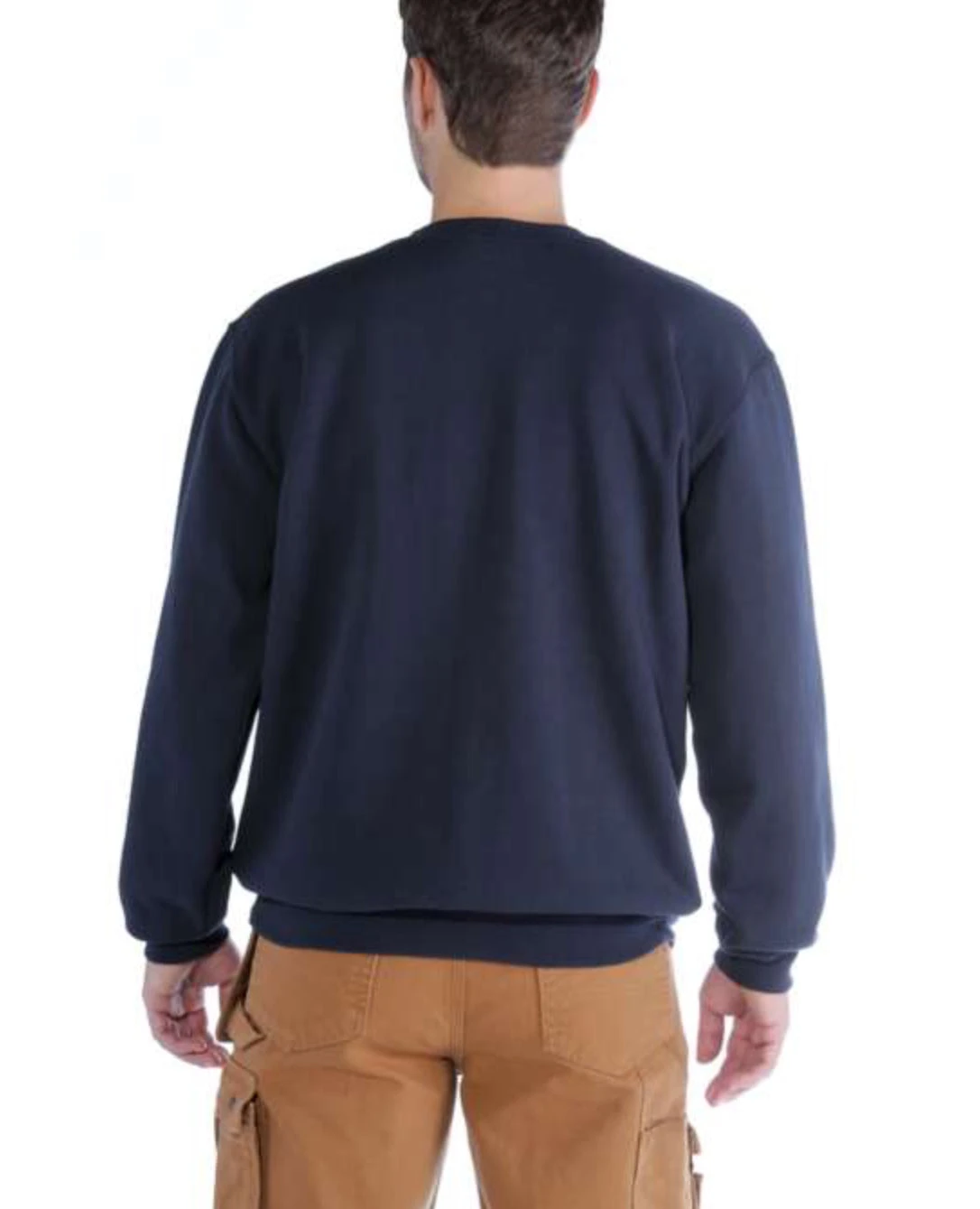 Carhartt MIDWEIGHT CREWNECK SWEATSHIRT Navy - Image 3