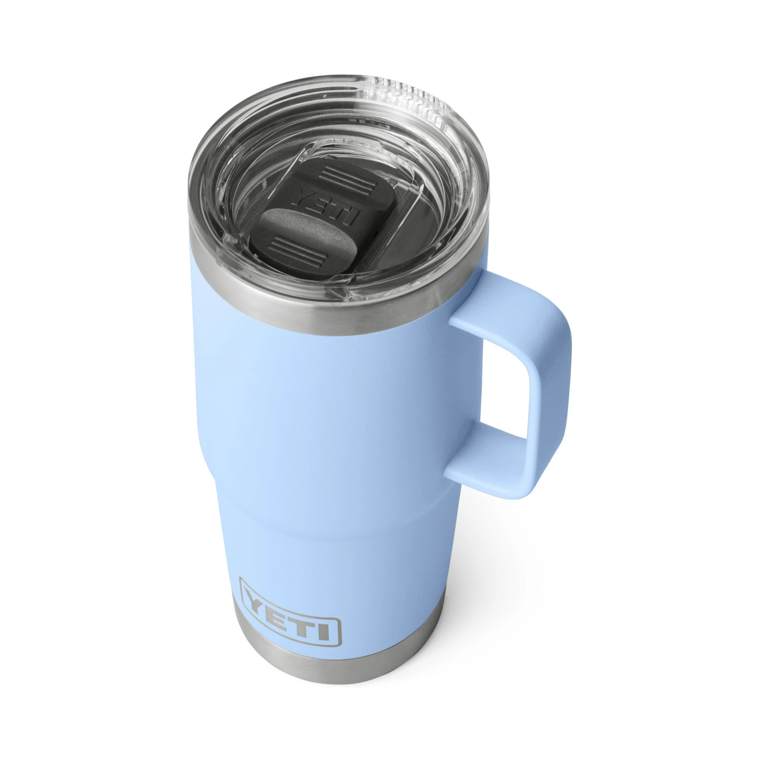 Yeti RAMBLER 20 OZ (591 ML) TRAVEL MUG Big Sky Blue - Image 2