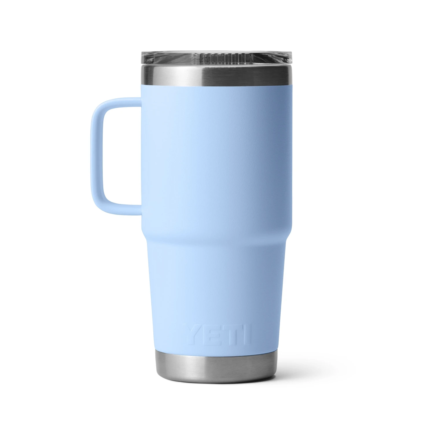 Yeti RAMBLER 20 OZ (591 ML) TRAVEL MUG Big Sky Blue - Image 3