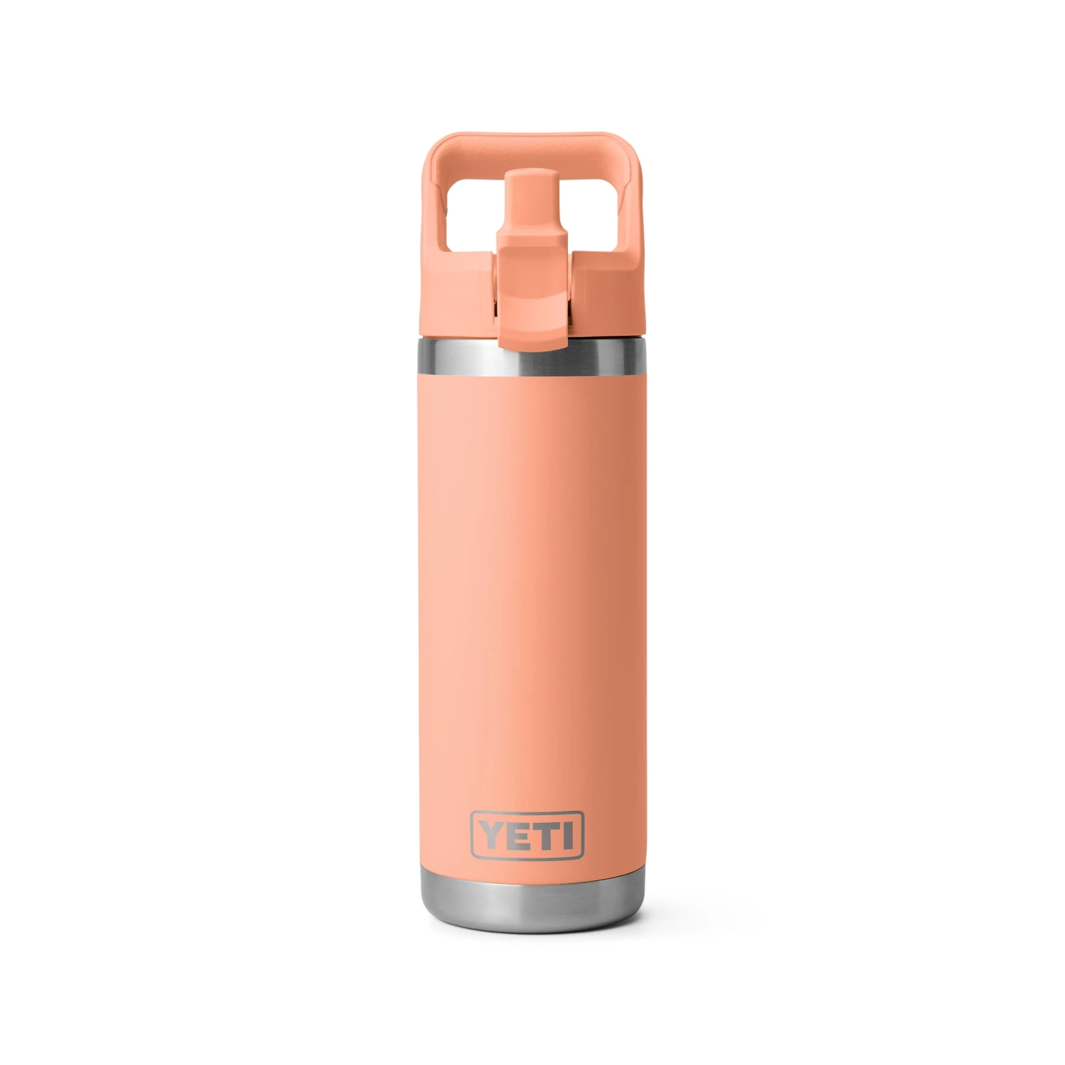 Yeti RAMBLER® 18 OZ (532 ML) BOTTLE WITH STRAW CAP Lowcountry Peach