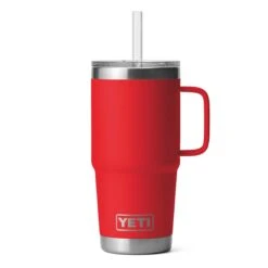 Yeti RAMBLER® 25 OZ (710 ML) STRAW MUG Rescue Red