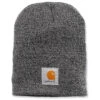 Carhartt KNIT HAT Grey/Coal Heather