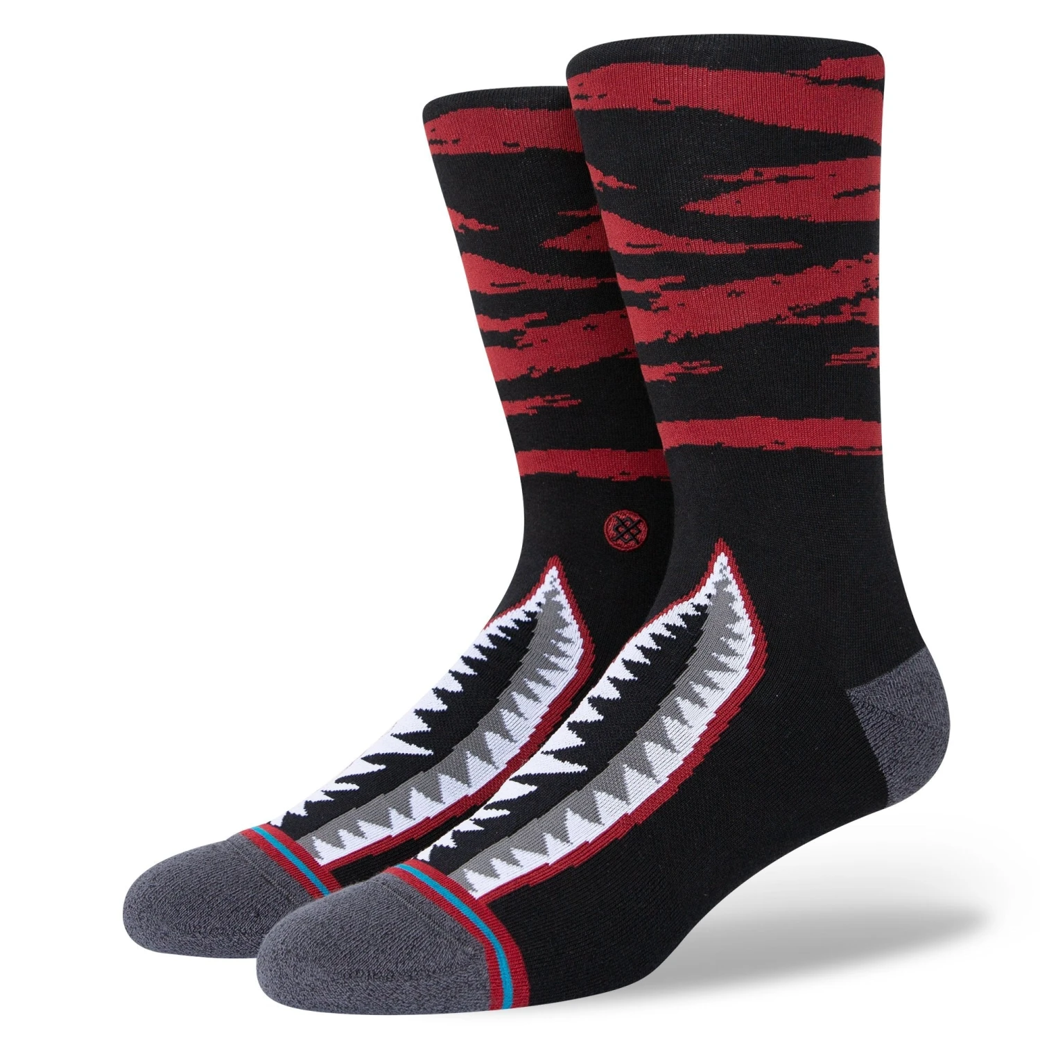 STANCE INFIKNIT CASUAL Warbird Red Crew Sock
