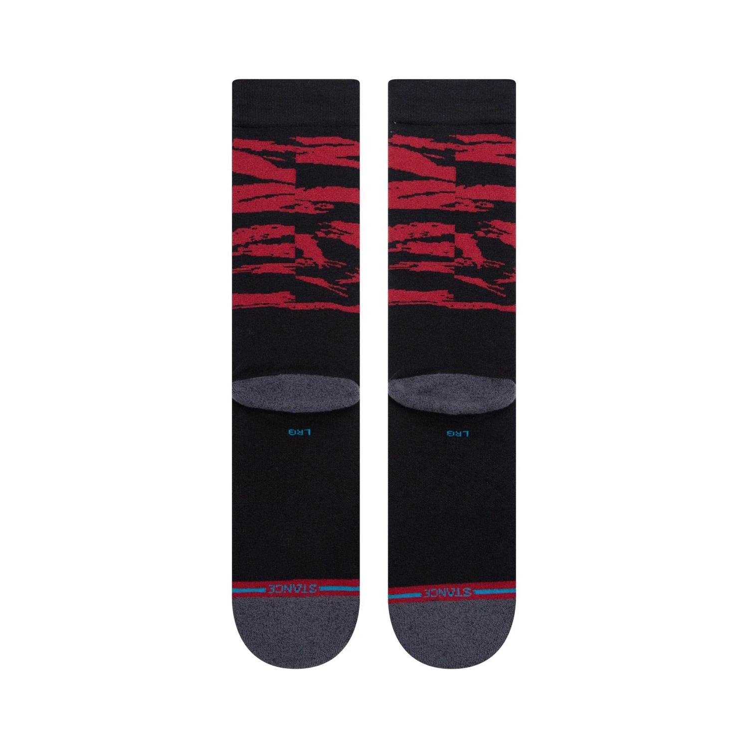 STANCE INFIKNIT CASUAL Warbird Red Crew Sock - Image 3