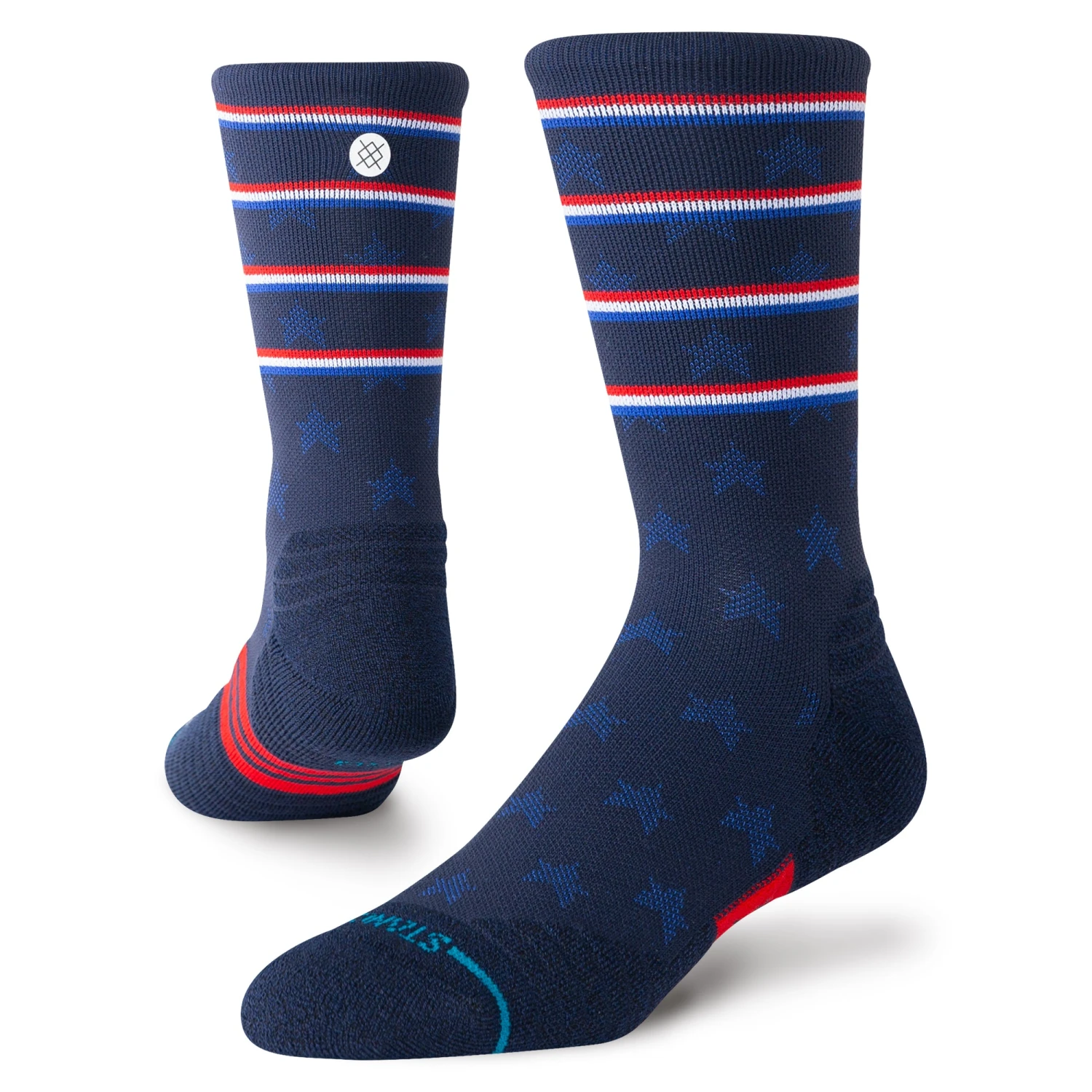 STANCE INFIKNIT INDEPENDENCE CREW Navy