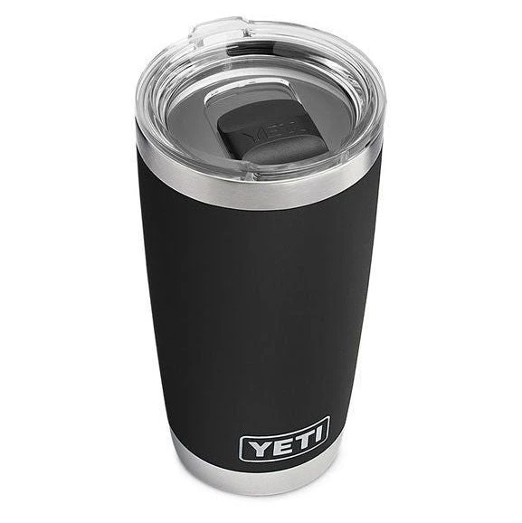 Yeti RAMBLER 20 OZ (591 ML) TUMBLER Black - Image 2