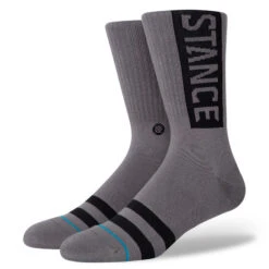 STANCE THE OG CREW SOCK Graphite