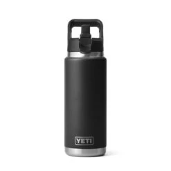Yeti RAMBLER® 26 OZ (739 ML) BOTTLE WITH STRAW CAP Black