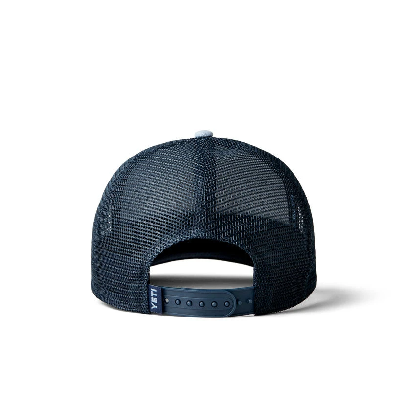 Yeti MOUNTAIN BADGE TRUCKER HAT Light Blue - Image 4