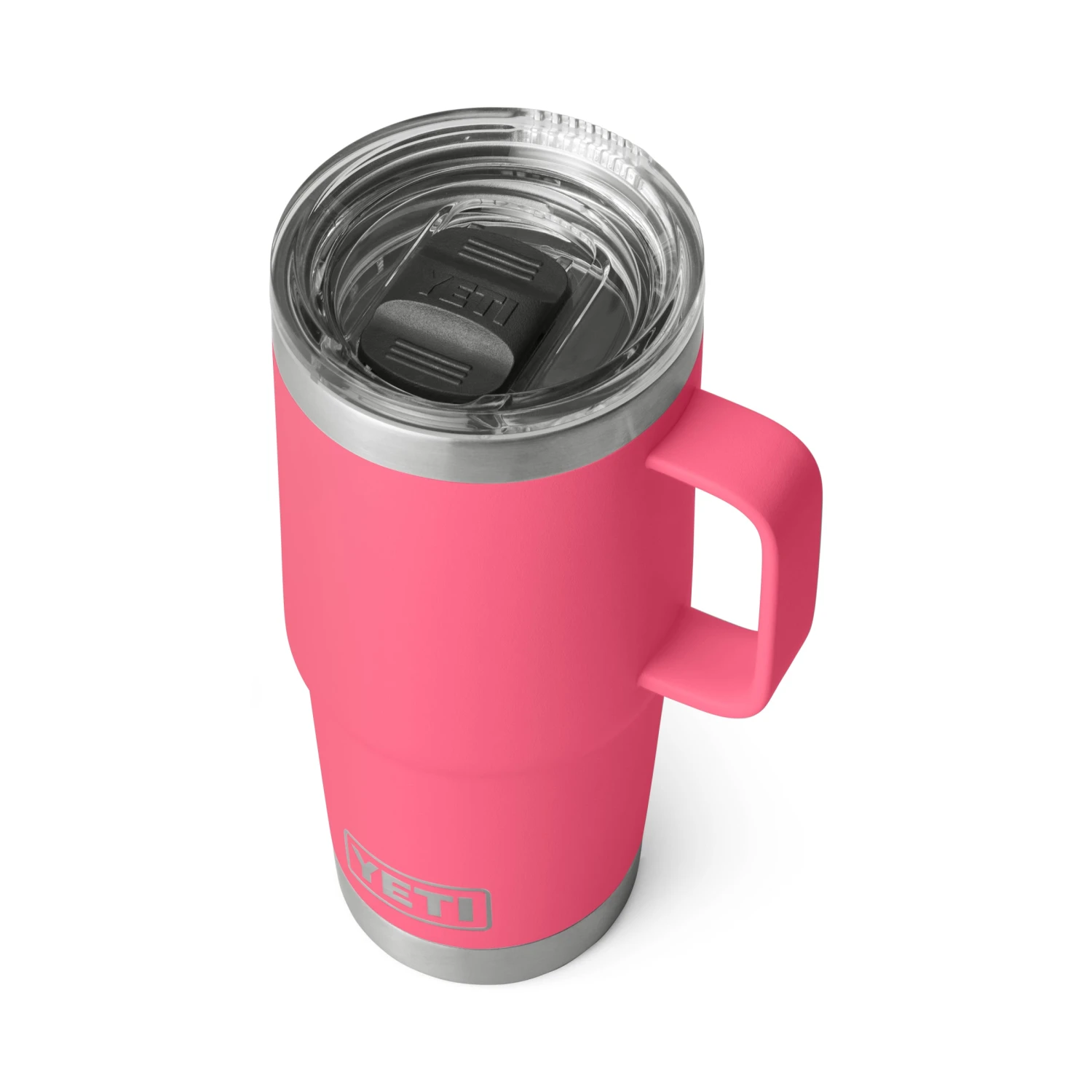 Yeti RAMBLER 20 OZ (591 ML) TRAVEL MUG Tropical Pink - Image 2