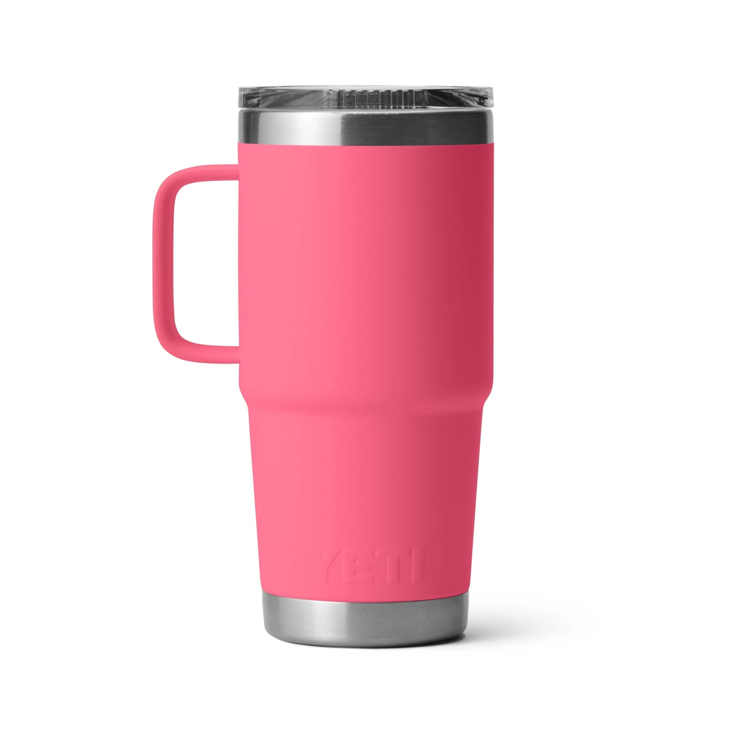 Yeti RAMBLER 20 OZ (591 ML) TRAVEL MUG Tropical Pink - Image 3