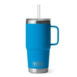 Yeti RAMBLER® 25 OZ (710 ML) STRAW MUG Big Wave Blue