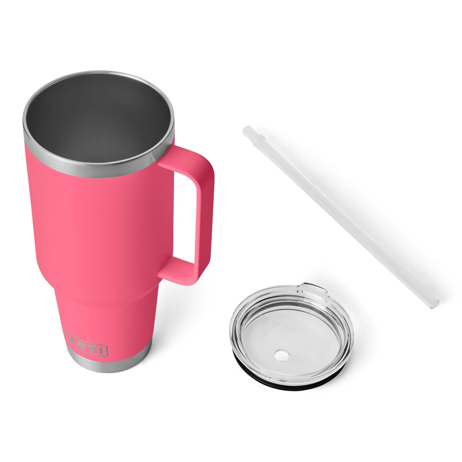 Yeti RAMBLER® 42 OZ (1242 ML) STRAW MUG Tropical Pink - Image 3