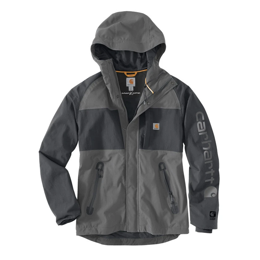 Carhartt ANGLER JACKET Gravel/Shadow