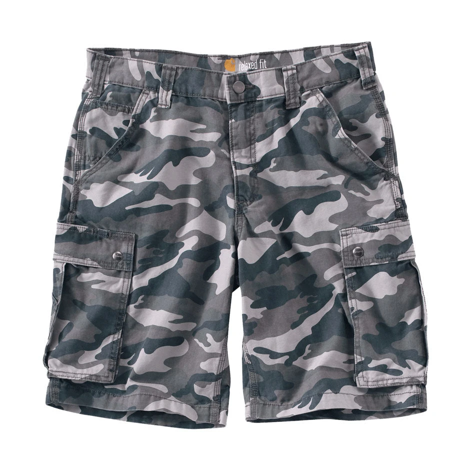 Carhartt RUGGED CARGO CAMO SHORT Grey Camo