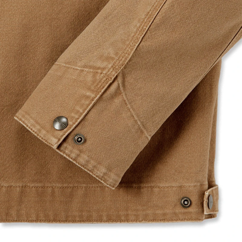 RE-ENGINEERED DUCK DETROIT JACKET Carhartt Brown - Image 3