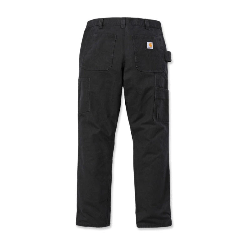 Carhartt STRAIGHT FIT STRETCH DUCK DUNGAREE Black - Image 2