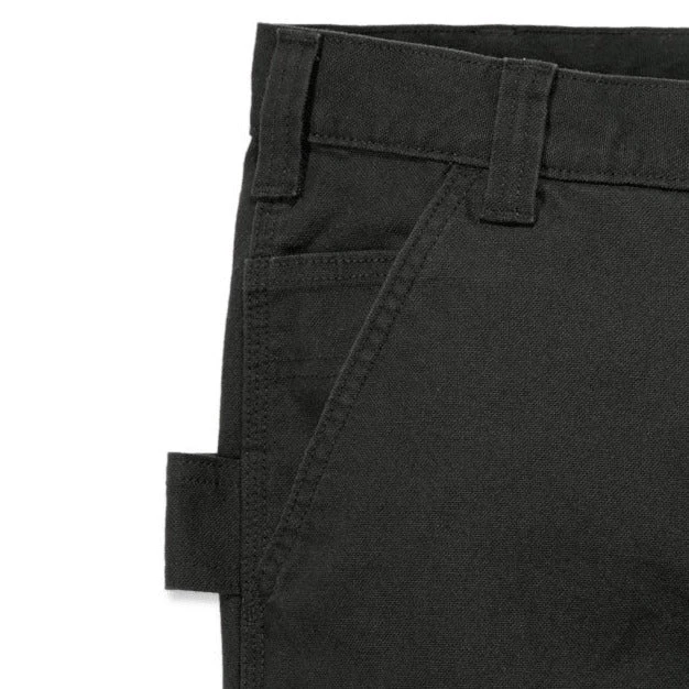Carhartt STRAIGHT FIT STRETCH DUCK DUNGAREE Black - Image 4