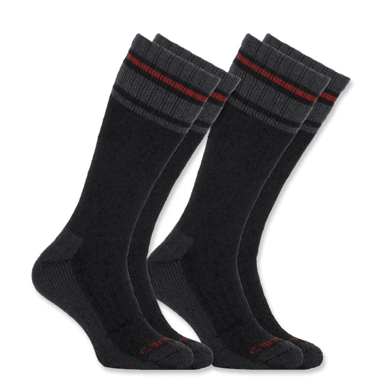 Carhartt COLD WEATHER THERMAL SOCK 2-PACK Black