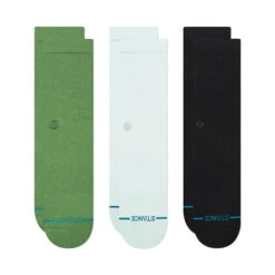 STANCE ICON CREW SOCK 3 PACK Iceblue