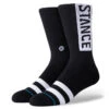 STANCE THE OG CREW SOCK Black