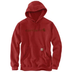 Carhartt SIGNATURE LOGO MIDWEIGHT SWEATSHIRT Chili Pepper Heather