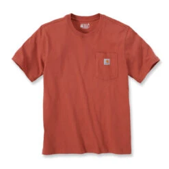 Carhartt WORKWEAR POCKET T-SHIRT Terracotta