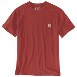 Carhartt WORKWEAR POCKET T-SHIRT Chili Pepper Heather
