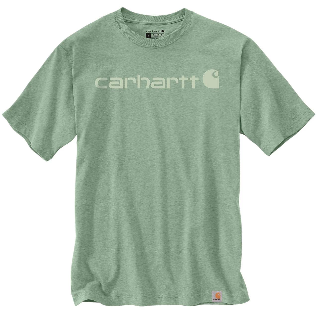 Carhartt WORKWEAR CORE LOGO T-SHIRT Loden Frost Heather