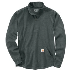 Carhartt HEAVYWEIGHT 1/2 ZIP THERMAL SHIRT Elm