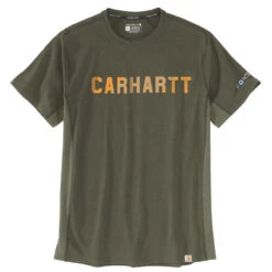 Carhartt FORCE FLEX GRAPHIC T-SHIRT Basil Heather