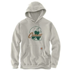 Carhartt SHAMROCK MIDWEIGHT GRAPHIC HOODIE Malt