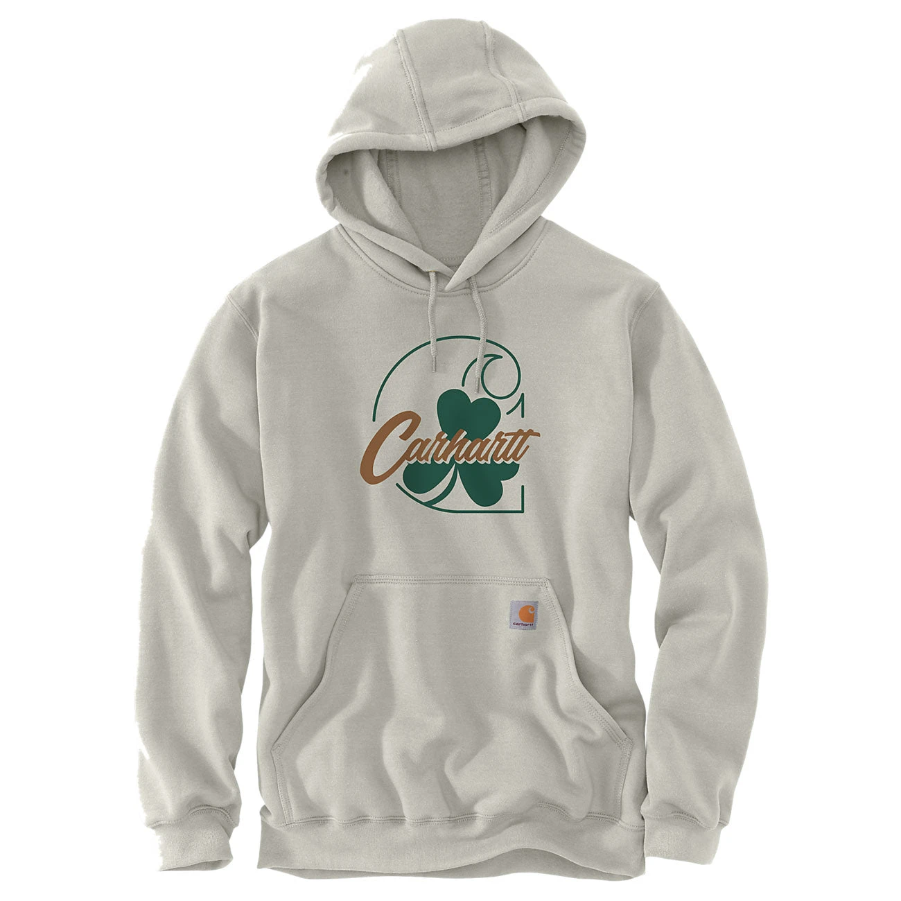Carhartt SHAMROCK MIDWEIGHT GRAPHIC HOODIE Malt