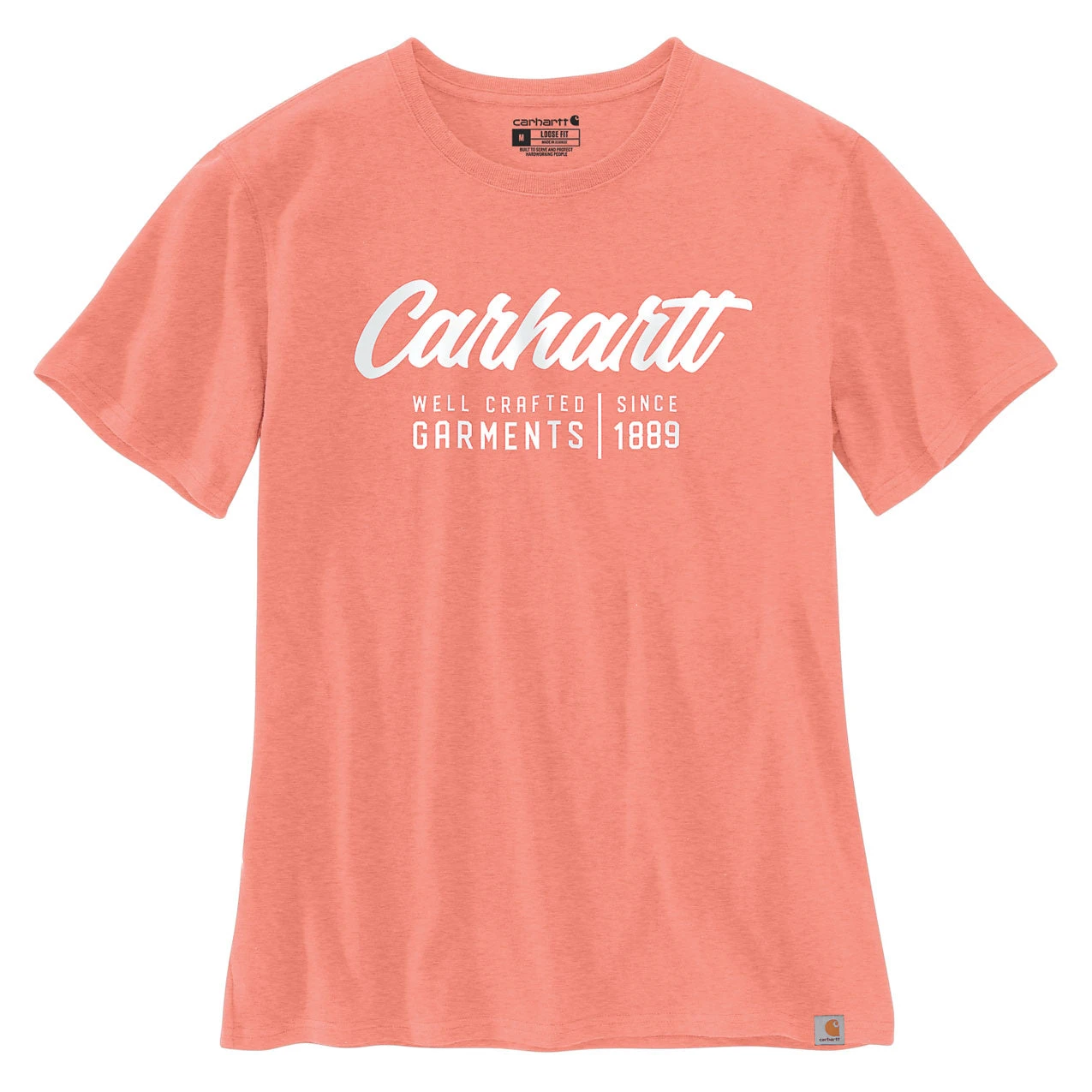 Carhartt Women's CRAFTED GRAPHIC T-SHIRT Hibiscus Heather